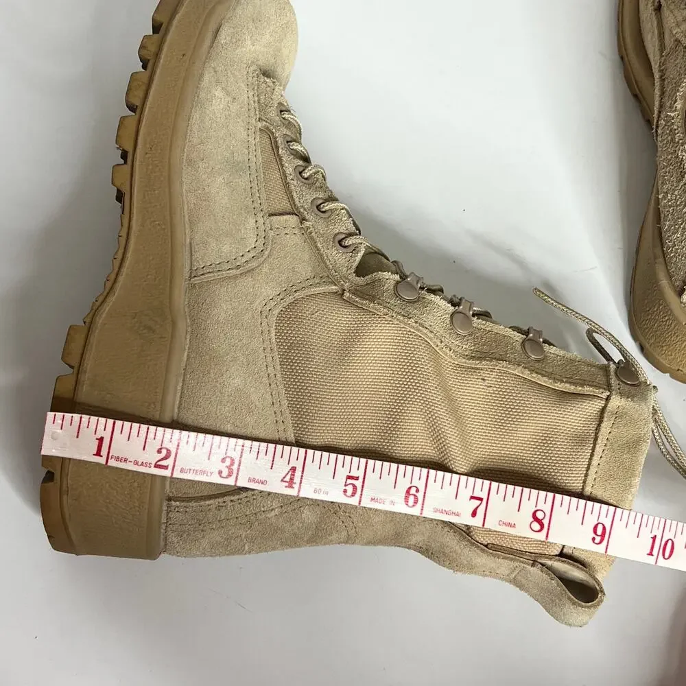 Altama Gore-tex Tan Lace Up Military Boot Vibram Shoe Size 6 Wide